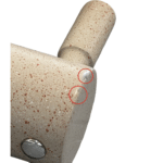 Shurity 320 Rubinetto da cucina Miscelatore 3 vie 3/8"  Granito Avena  - Prodotto con segni d’usura - immagine 3