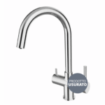 Shurity 410 Rubinetto da cucina 4 vie Cromo – Prodotto con segni d’usura