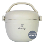 Contenitore Termico Porta Pranzo Shurity Runbott Acciaio inox con rivestimento in ceramica 560ml. Caramello – Prodotto con segni d’usura